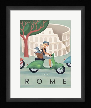 Framed Rome Print