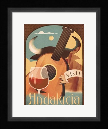 Framed Spain Print