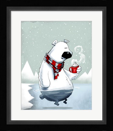 Framed Bear With Me Print