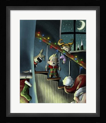 Framed It's Him Print