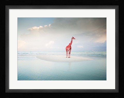 Framed Oceanic Savannah Print