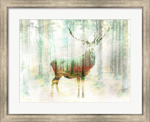 Framed Lord of the Woods Print
