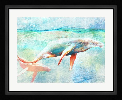 Framed Seas of Serenity Print