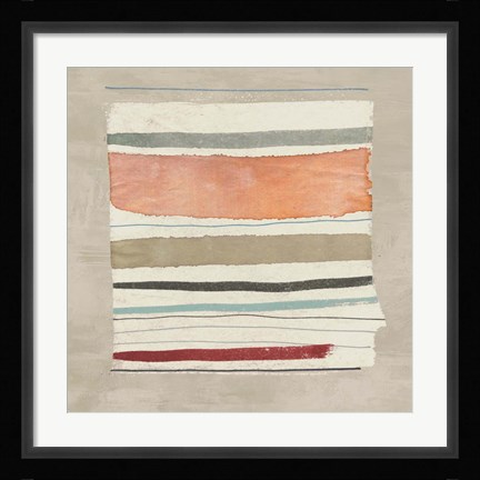 Framed Washed Away I Print