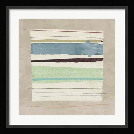 Framed Washed Away II Print