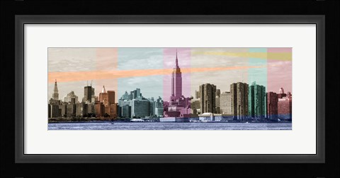 Framed Sound of a City Print
