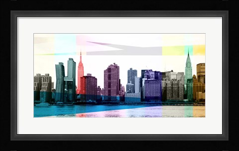 Framed Heart of a City Print