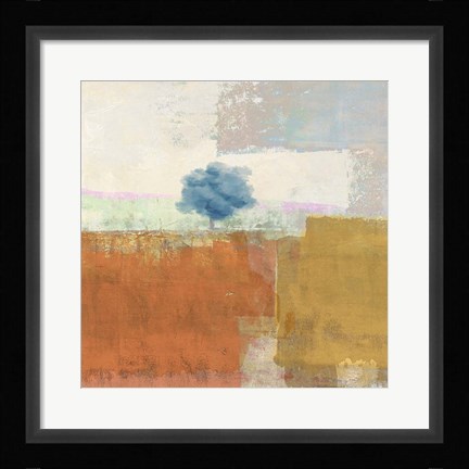 Framed Great Plains I (detail) Print