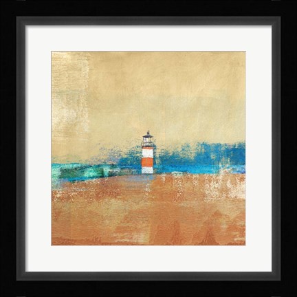 Framed Lighthouse Print