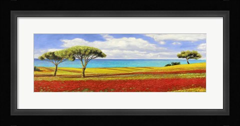 Framed Mediterraneo Print