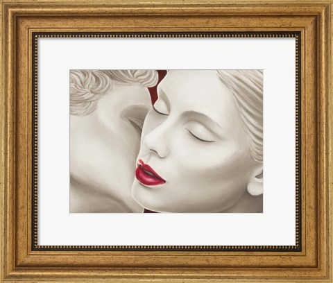 Framed Eternal Lovers (detail) Print