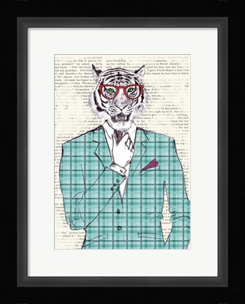 Framed Loverboy (detail) Print