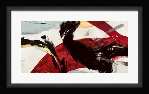 Framed Ride the Tiger Print