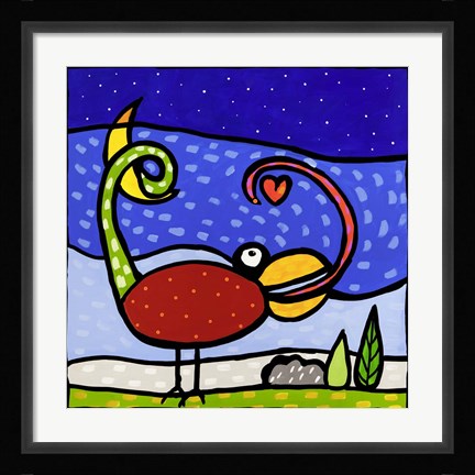 Framed Kama-Leo Print