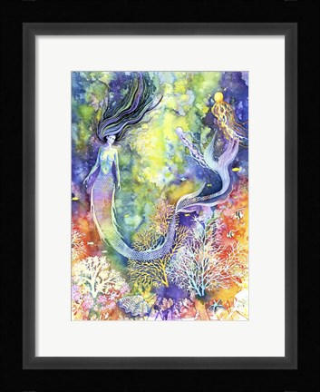 Framed Mermaid Print