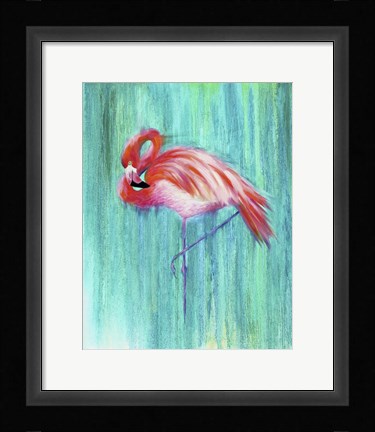 Framed Flamingo Print