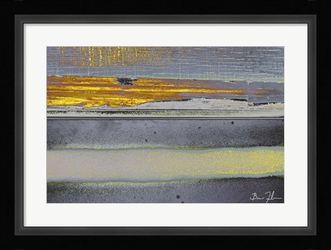 Framed Landscape Abstract Print