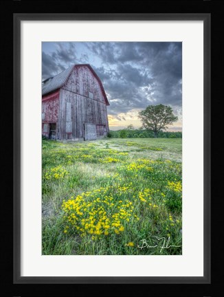 Framed Pennsylvania Barn Print