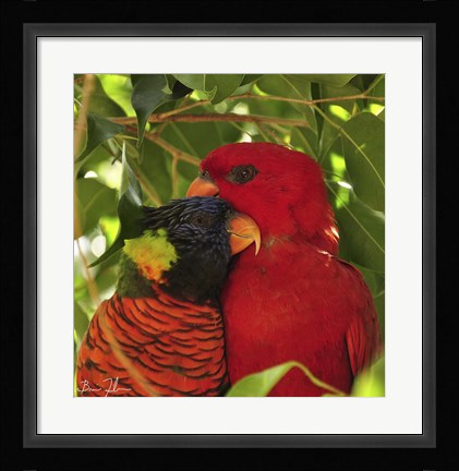 Framed Sticking Together Print