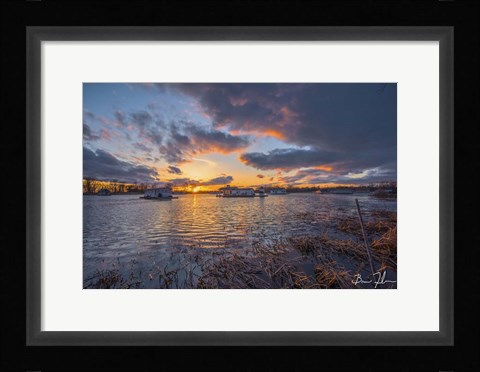 Framed Familiar Place Print