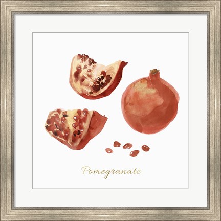 Framed Pomegranate Print
