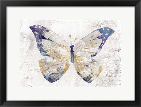 Framed Butterfly Effect I Print