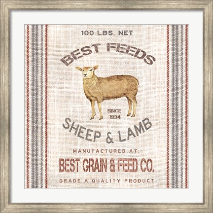 Framed Best Feeds Print