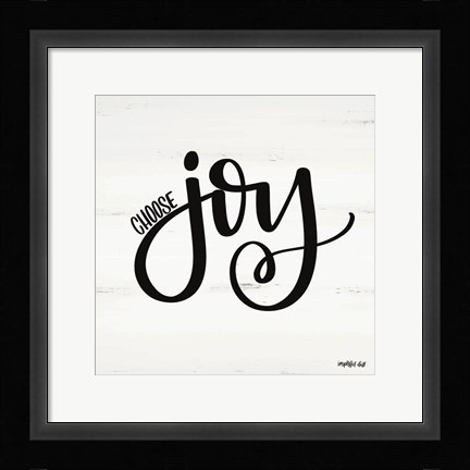 Framed Choose Joy Print