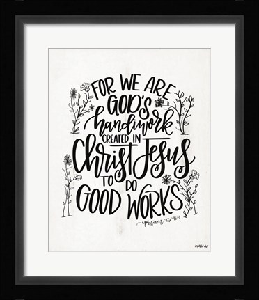 Framed For We Are Print