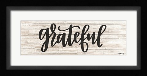 Framed Grateful Print