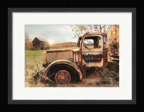 Framed Rusty Junker Print