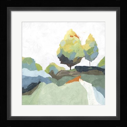 Framed Blocked I Print