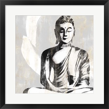 Framed Buddha II Print