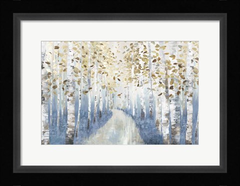 Framed New Path I Print