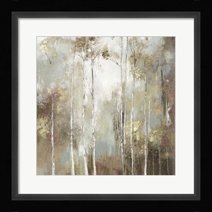 Framed Fine Birch I Print