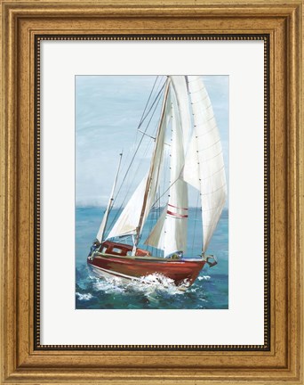 Framed Single Sail II Print