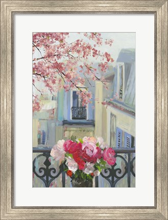 Framed Paris in the Spring II Print
