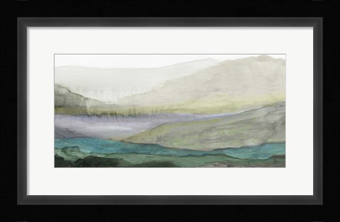 Framed Valley II Print
