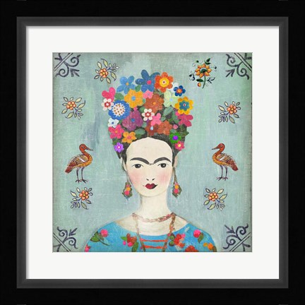 Framed Farida Print