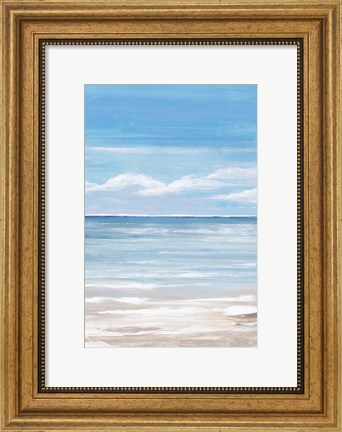 Framed Sea Landscape I Print
