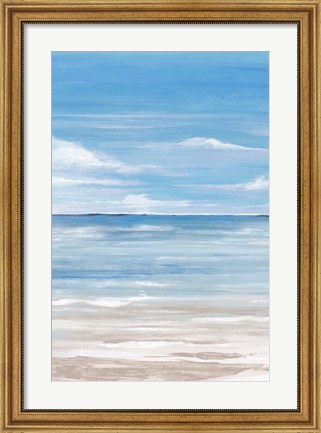 Framed Sea Landscape II Print
