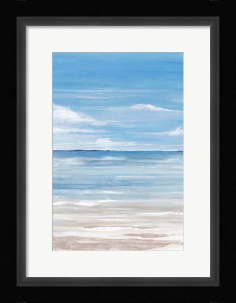Framed Sea Landscape II Print
