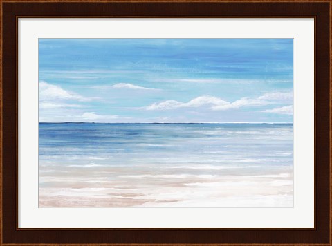 Framed Sea Landscape III Print