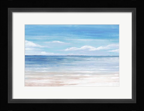 Framed Sea Landscape III Print