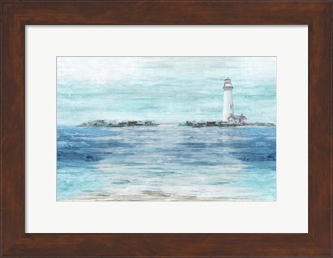 Framed Coastal Lighthouse Print