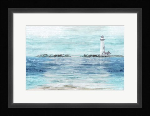 Framed Coastal Lighthouse Print