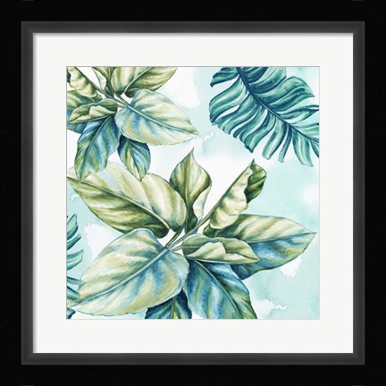 Framed Jungle Foliage Print