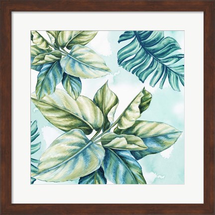 Framed Jungle Foliage Print