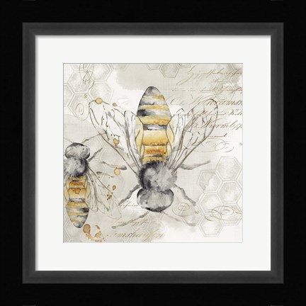 Framed Queen Bee I Print