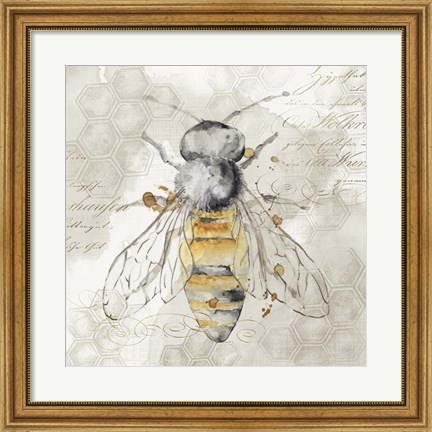 Framed Queen Bee II Print